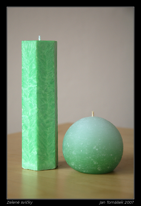 Zelené svíčky