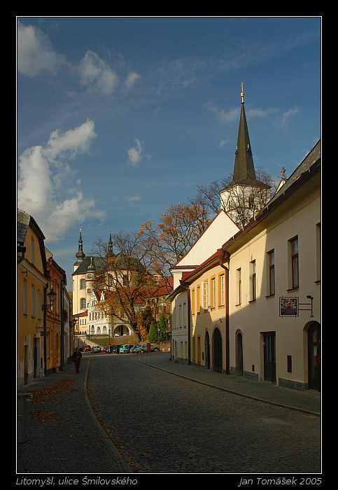 Litomyšl, ulice Šmilovského