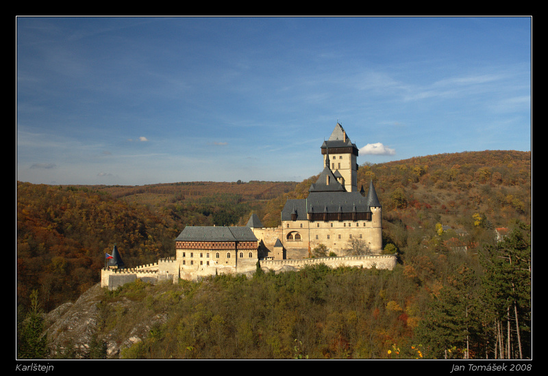 Karlštejn z paseky